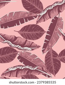 Muster tropische Blätter Sommerpalmenstruktur