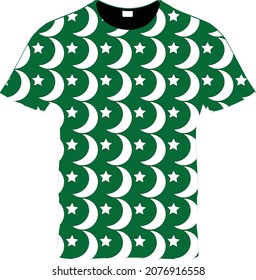 Pattern T-shirt Design and vector