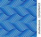 pattern of twisty waves lines vector background