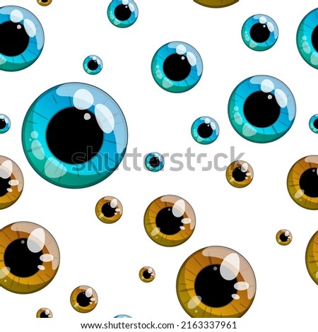Pattern of two colors yellow and brown, seamless illustration for backgrounds