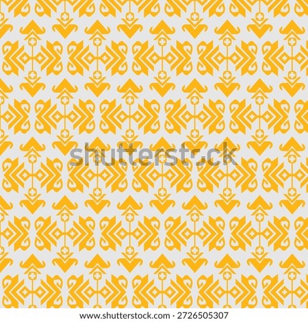 pattern with typical Sumbawa woven cloth motif for background and carving