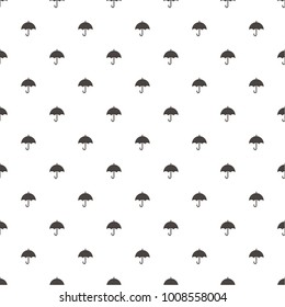 PATTERN umbrella black and white Vector illustration of weather on white background. icon