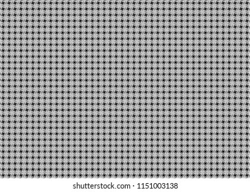 Pattern with Uniform low poly art 