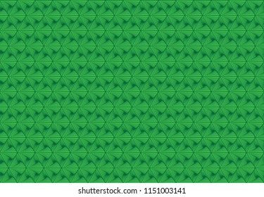 Pattern with Uniform low poly art 