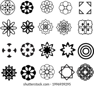 The pattern is used for continuous layout in many forms.geometric seamless patterns,seamless patterns
