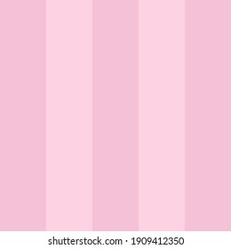 Pattern for Valentines day. Repetitive vertical strips of pink and white color. Striped pattern. Seamless texture background. Vector illustration