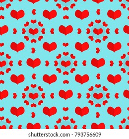 Pattern Valentine's Day. Vector illustration.