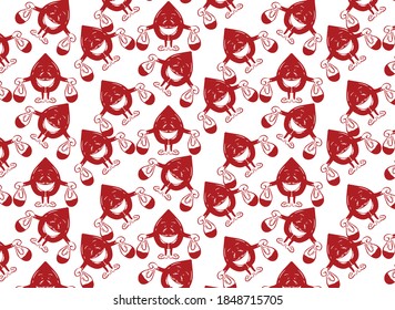 pattern of vector about hospital and blood care symbol of blood drop and to commemorate diabetes day