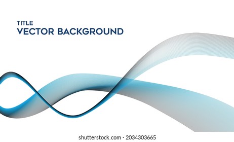 Pattern vector background, transparent waved lines for Website, brochure, Design Presentation, flyer design. Purple Blue.