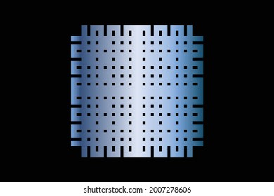 Pattern Vector Blue Modern Concept