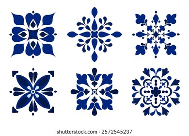 Pattern vector illustration A calm and elegant work of art with flowers blooming in bright and delicate hues. traditional design pattern For tiles, fabrics, backgrounds, carpets, wallpapers, textiles.