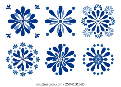 Pattern vector illustration A calm and elegant work of art with flowers blooming in bright and delicate hues. traditional design pattern For tiles, fabrics, backgrounds, carpets, wallpapers, textiles.