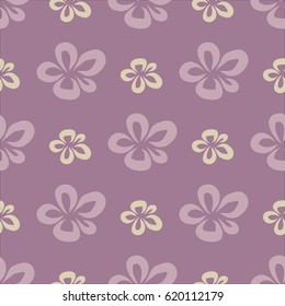 Pattern, vector illustration, flowers