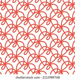 Pattern vector illustration of heart. Abstract wallpaper. Pattern for textile, fabric, wrapping paper. 