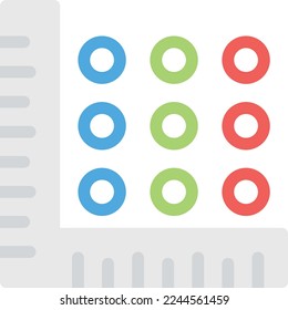 pattern Vector illustration on a transparent background. Premium quality symmbols. Line Color vector icons for concept and graphic design.