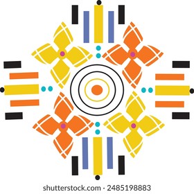 Pattern vector illustration printable wall art ,card, apparels and more