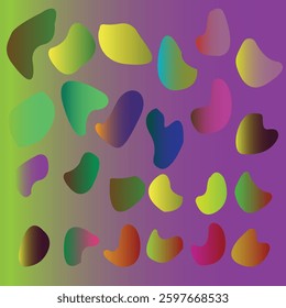 Pattern Vector Images , Set of colorful glossy star button vector Pattern Vector gradian