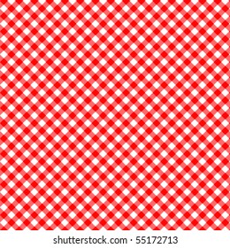 Pattern vector picnic red