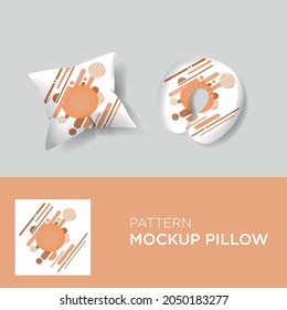 Vector de patrón con EPS10 de simulación de almohada