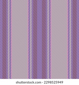 Pattern vector textile. Fabric lines background. Stripe seamless texture vertical in pastel and pink colors.