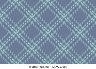 Pattern vector texture of background tartan check with a textile seamless fabric plaid in slate gray and pastel colors.