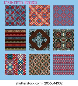 Pattern vector tiles traditional textures ornamental ceramics Spanish Portuguese Mexican Arabic Moroccan Italian colonial hydraulic majolica Turkish azulejos baldosas losetas racholas cerámicas patrón