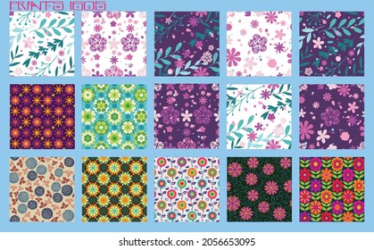 Pattern vector tiles traditional textures ornamental ceramics Spanish Portuguese Mexican Arabic Moroccan Italian colonial hydraulic majolica Turkish azulejos baldosas losetas racholas cerámicas patrón