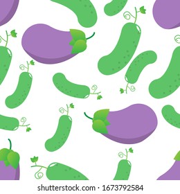 pattern vegetable nature vektor design.