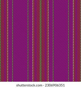Pattern vertical background. Vector stripe textile. Fabric texture seamless lines in pink and red colors.