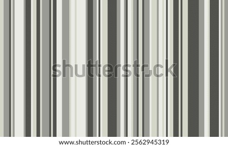 Pattern of vertical stripes, black and white thin and thick lines. Irregular stripe background, vector seamless texture. Abstract striped geometric design.