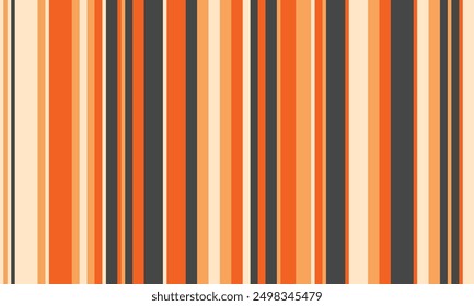 Pattern of vertical stripes, colorful thin and thick lines. Irregular stripe background, vector seamless texture. Abstract striped geometric design in bright colors.