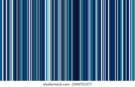 Pattern of vertical stripes, colorful thin and thick lines. Irregular stripe background, vector seamless texture. Abstract striped geometric design in bright colors.