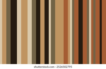 Pattern of vertical stripes, colorful thin and thick lines. Irregular stripe background, vector seamless texture. Abstract striped geometric design in bright colors.