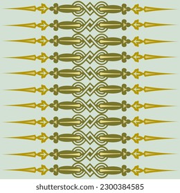 pattern with vintage ornament, classic design.