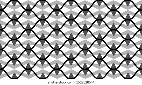 Pattern vintage seamless.  Classic delicate geometry design.  Creative luxry graphic art decor. Seamless vector pattern. 