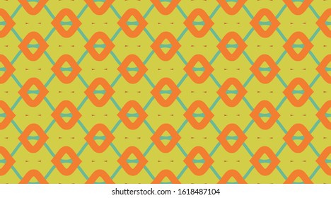 Pattern vintage seamless.  Classic retro fashion stripes texture.  Color mosaic shapes background.  Seamless vector pattern. 