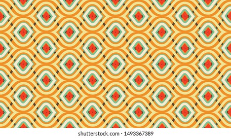Pattern vintage seamless.  Delicate beautiful ornament.  Creative luxry graphic art decor. Seamless vector pattern. 