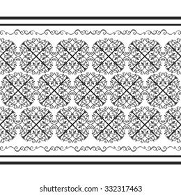 Pattern vintage style background lace