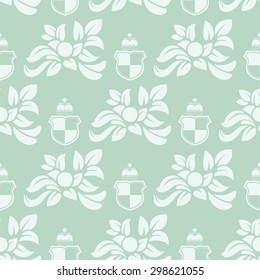 Pattern in vintage style, retro graphic element. Seamless pattern in vector