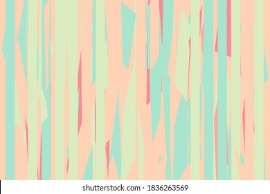 Pattern vintage vector with careless strokes as vertical lines. Abstract sharp background. Hand drawn broken texture, craps and shards.