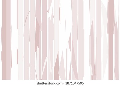 Pattern vintage vector with careless strokes as vertical lines. Abstract sharp background. Hand drawn broken texture, craps and shards.