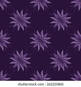 Pattern, violet flowers