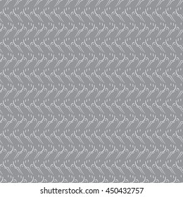pattern. Wallpaper baroque, Seamless vector background, black & white, floral