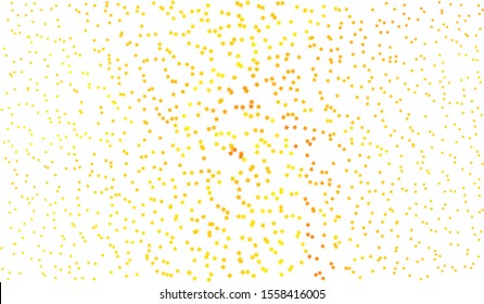 Pattern for wallpaper design. Christmas card with yellow stars on white background. Celebrate backdrop. Christmas greeting card. Happy birthday banner. Greeting template. Happy birthday & party.