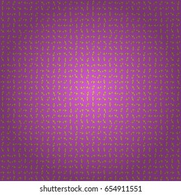 Pattern for wallpapers, backgrounds, flyers or wrapping paper. Seamless pattern with damask ornament. Seamless vector golden ornament in arabian style on a violet background.
