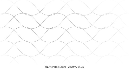 Pattern with waves. Universal texture. Abstract dinamic background. Doodle for design. Lineal wallpaper. Black and white illustration
