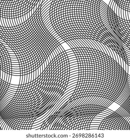 pattern with waving line illustration background.eps