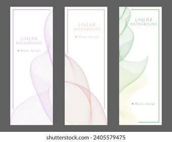 A pattern of wavy lines. Luxurious abstract background. Interior design, wallpaper, textures, textiles. The option of packaging, banners and creative design ideas