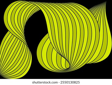 A pattern of wavy lines. Luxurious abstract background. Interior design, wallpaper, textures, textiles. The option of packaging, banners and creative design ideas