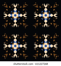 Pattern for website, corporate style, party invitation, wallpaper. The endless texture.Vector ornaments. Abstract geometric illustration. 